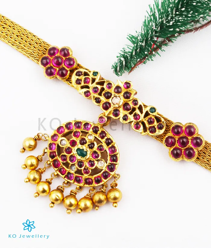 Silversmith Necklaces The Niyamya Addigai Silver Necklace