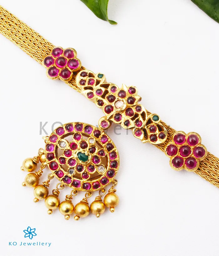 Silversmith Necklaces The Niyamya Addigai Silver Necklace