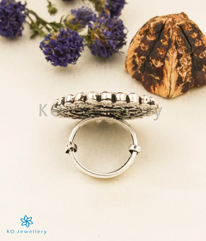 Silversmith The Ihita Kemp Silver Finger Ring Oxidised Rings