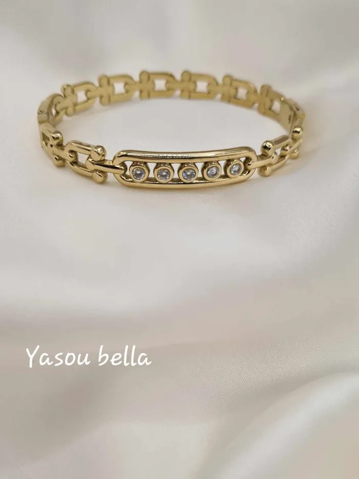 Bracelets Yasou Jewelry Bracelet Maillon Box d 6 cm