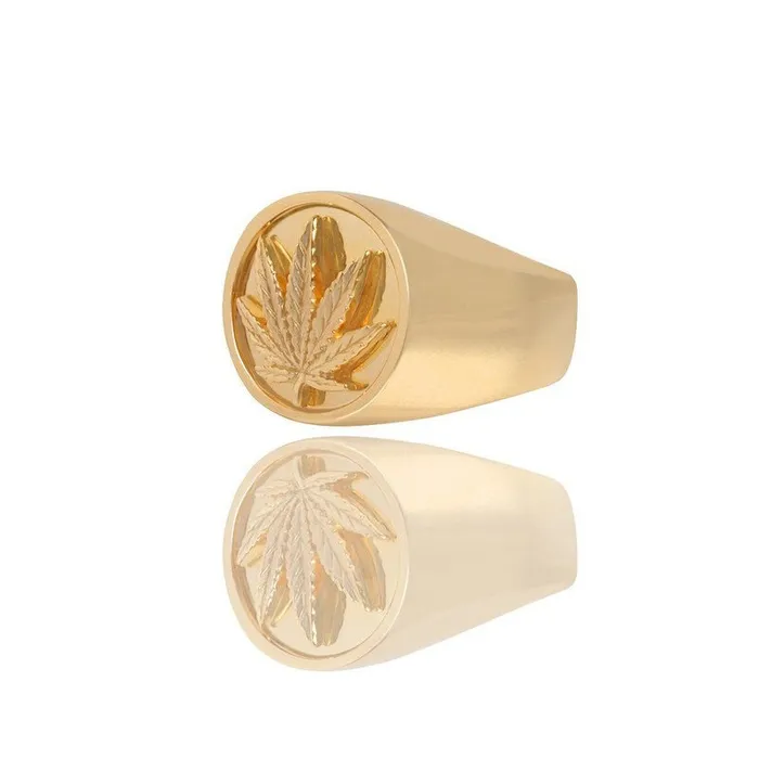 IF Co Rings Gold Mary Jane Ring