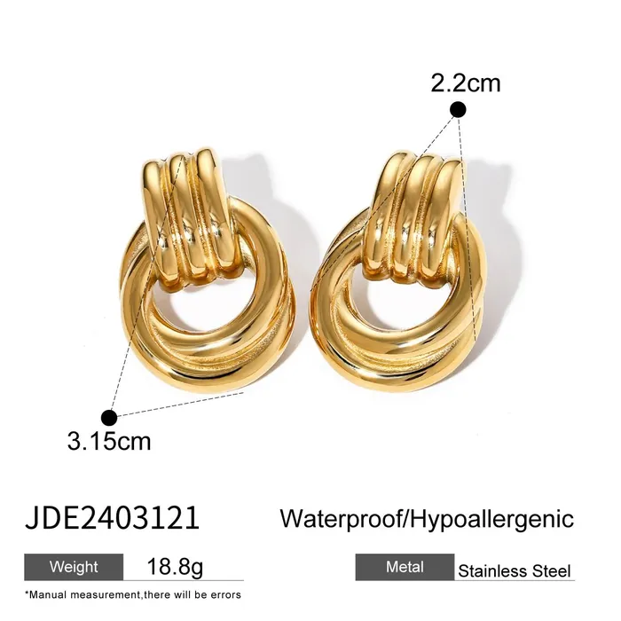 Mabel Love Co Earrings Knot Earrings