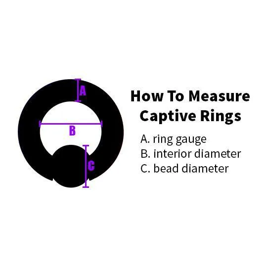 Rings Tulsa Body Jewelry 4g Stainless ScrewBall Ring Rings Tulsa Body Jewelry 4g Stainless ScrewBall Ring