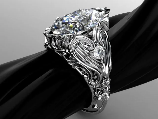 vendorunknown Rings Christopher Michael Designed Marquise Diamond Engagement Ring vendorunknown Rings Christopher Michael Designed Marquise Diamond Engagement Ring