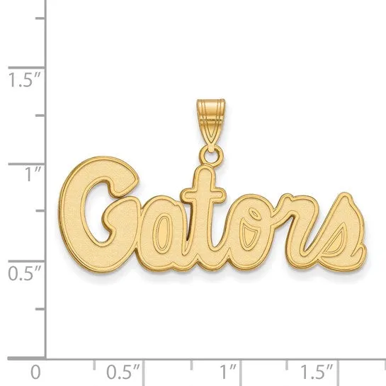 10k Gold LogoArt University of Florida Gators Script Medium Pendant International Diamond Center Necklaces 10k Gold LogoArt University of Florida Gators Script Medium Pendant International Diamond Center Necklaces