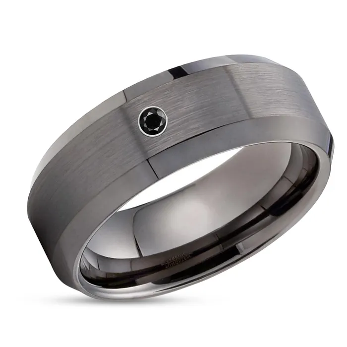 Black Diamond Tungsten Ring Gunmetal Tungsten Ring Gunmetal Ring Mens Wedding Ring Clean Casting Jewelry Rings Black Diamond Tungsten Ring Gunmetal Tungsten Ring Gunmetal Ring Mens Wedding Ring Clean Casting Jewelry Rings