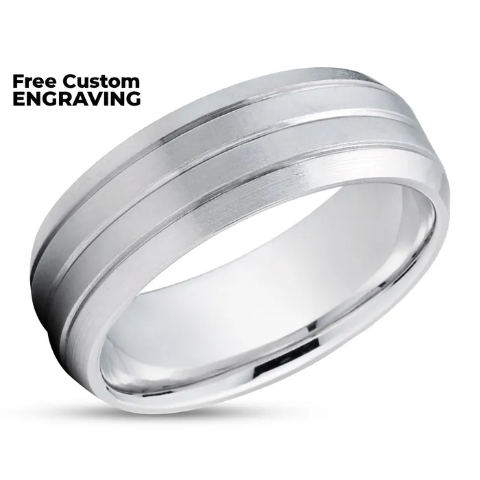 Clean Casting Jewelry Gold Wedding Ring White Gold Wedding Ring 14k White Gold Wedding Band Wedding Ring Rings
