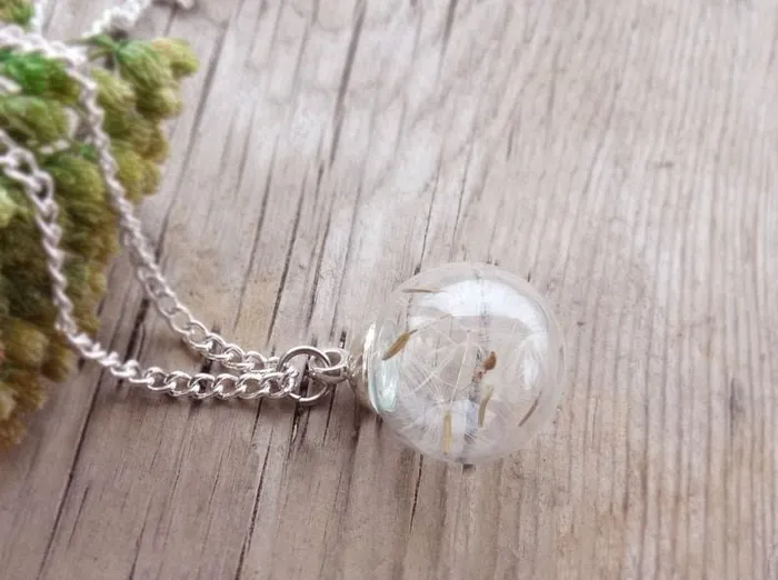Fancy Dandelion Necklace Fancy Necklaces
