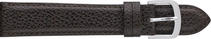 Graham Watches Fleurus Leather Watch Strap with Crushed Grain 115