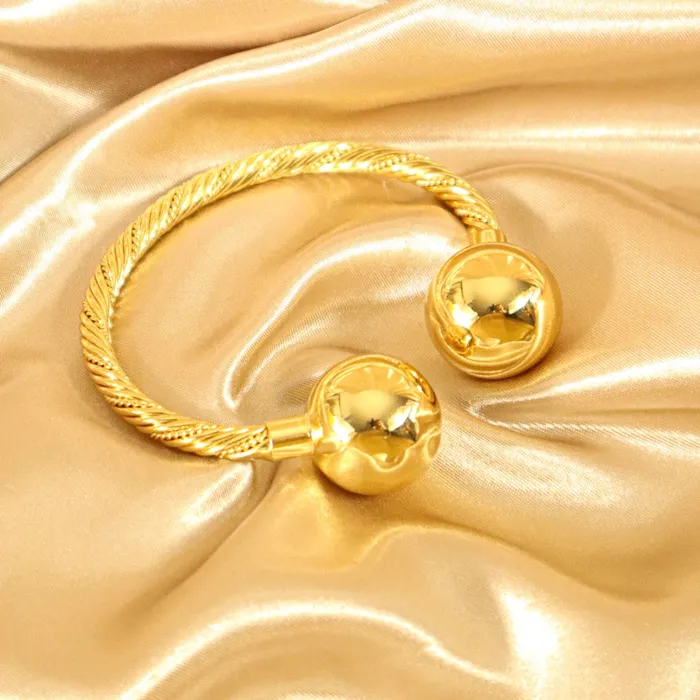 Musa 18ct Gold Plated Bracelet Omolola Jewellery Bracelets
