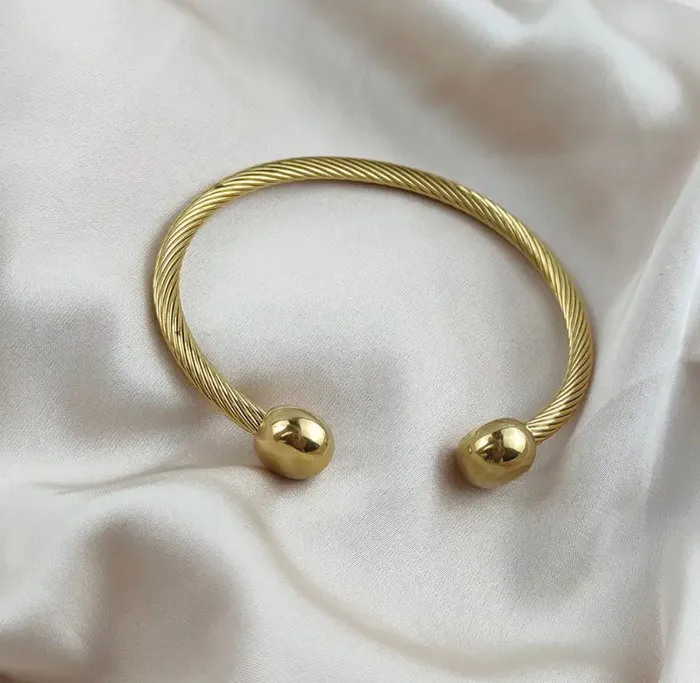 Musa 18ct Gold Plated Bracelet Omolola Jewellery Bracelets