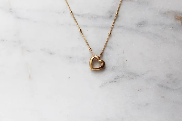 Necklaces Heart on a string The Little Catholic