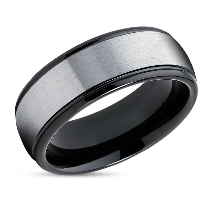 Rings Clean Casting Jewelry Tungsten Wedding Ring Black Tungsten Ring Tungsten Carbide Ring Silver Ring Rings Clean Casting Jewelry Tungsten Wedding Ring Black Tungsten Ring Tungsten Carbide Ring Silver Ring