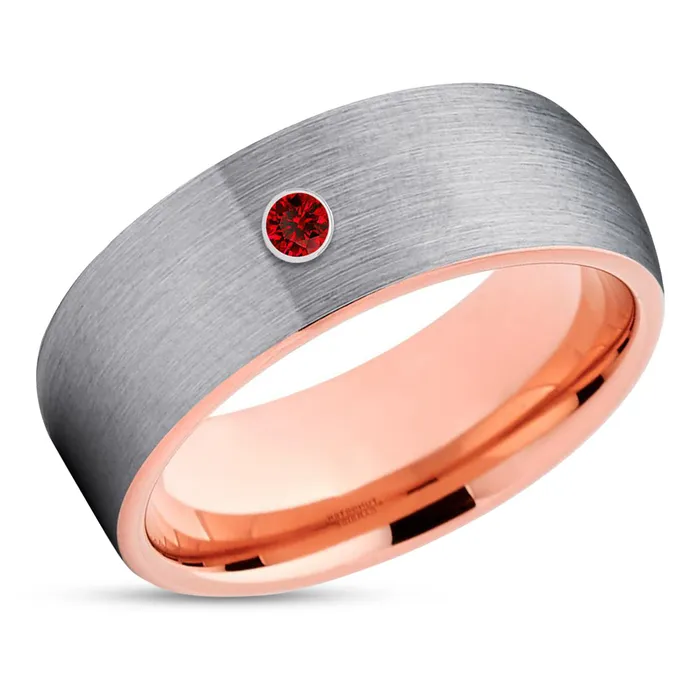 Rose Gold Tungsten Ring Rose Gold Wedding Band Tungsten Wedding Band Ruby Ring Clean Casting Jewelry Rings Rose Gold Tungsten Ring Rose Gold Wedding Band Tungsten Wedding Band Ruby Ring Clean Casting Jewelry Rings