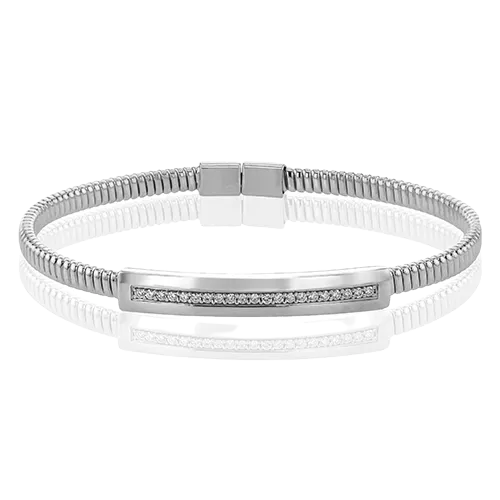 Simon G Cable Bangle in 18k Gold with Diamonds International Diamond Center PreStyled Sets Simon G Cable Bangle in 18k Gold with Diamonds International Diamond Center PreStyled Sets