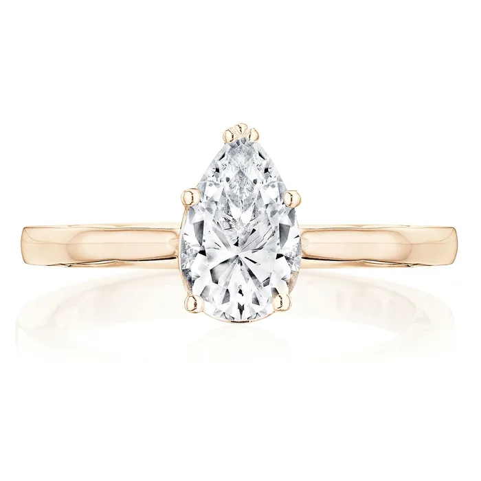 Tacori 14k Yellow Gold Coastal Crescent Collection Engagement Ring Setting 006CTW International Diamond Center Rings Tacori 14k Yellow Gold Coastal Crescent Collection Engagement Ring Setting 006CTW International Diamond Center Rings