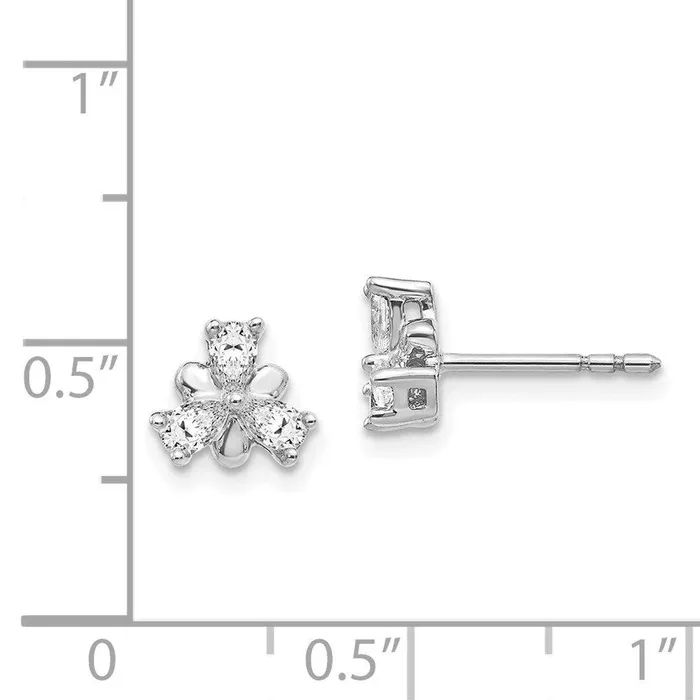 14k White Gold Diamond Earrings Jewelry Earrings 14k White Gold Diamond Earrings Jewelry Earrings