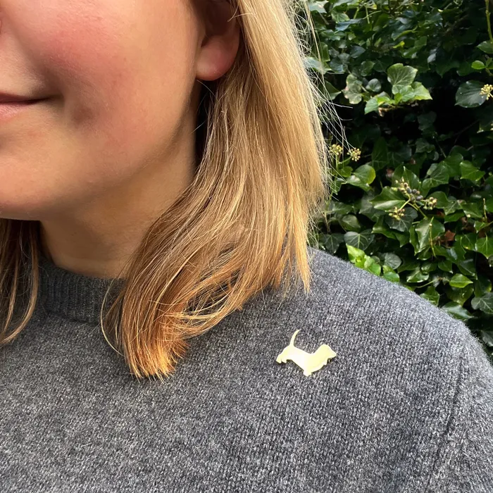 21stfinds PreStyled Sets Yellow Gold Dachshund Brooch 21stfinds PreStyled Sets Yellow Gold Dachshund Brooch