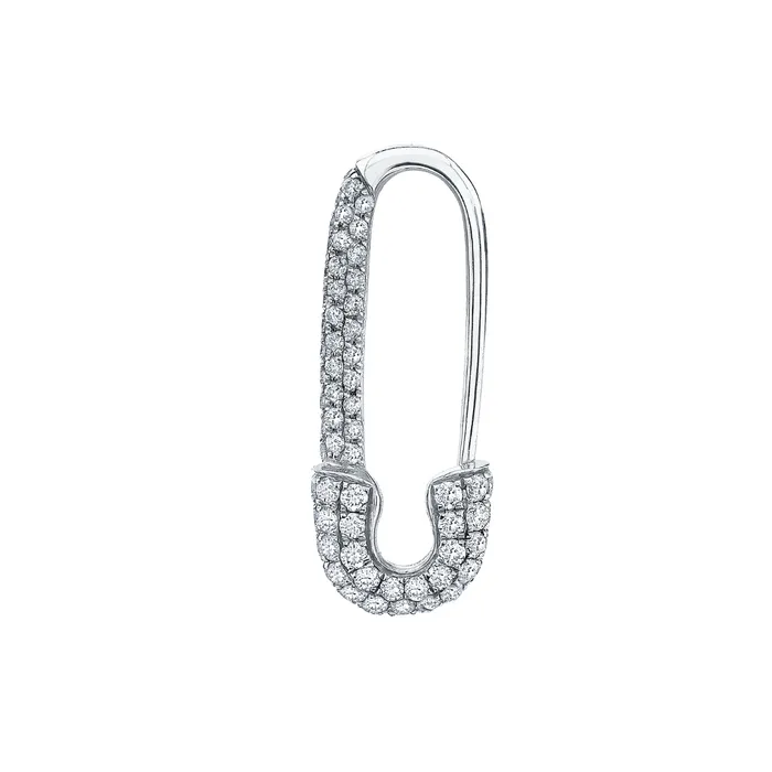 anitako Earrings MINI DIAMOND SAFETY PIN EARRING
