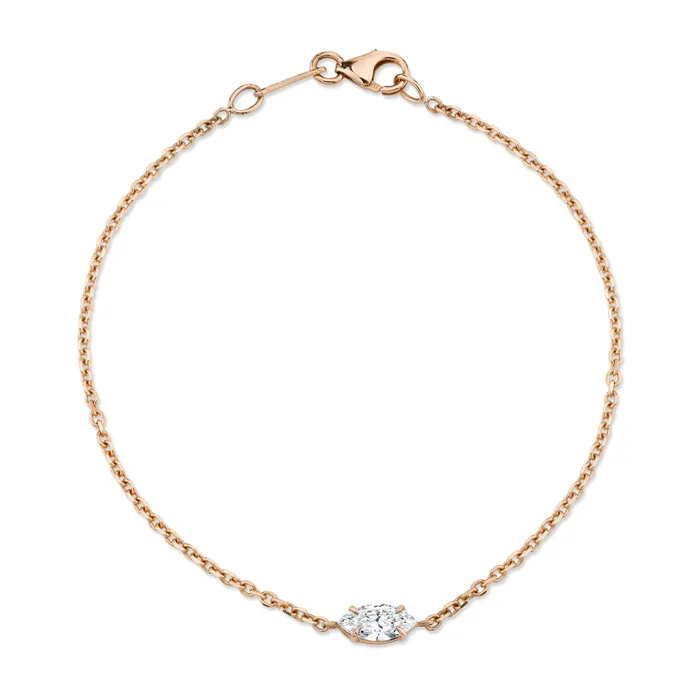 anitako MARQUISE DIAMOND CHAIN BRACELET Bracelets
