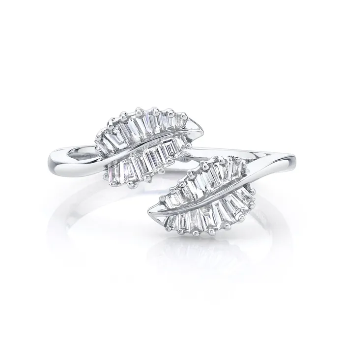 anitako Rings SMALL PALM LEAF DIAMOND RING
