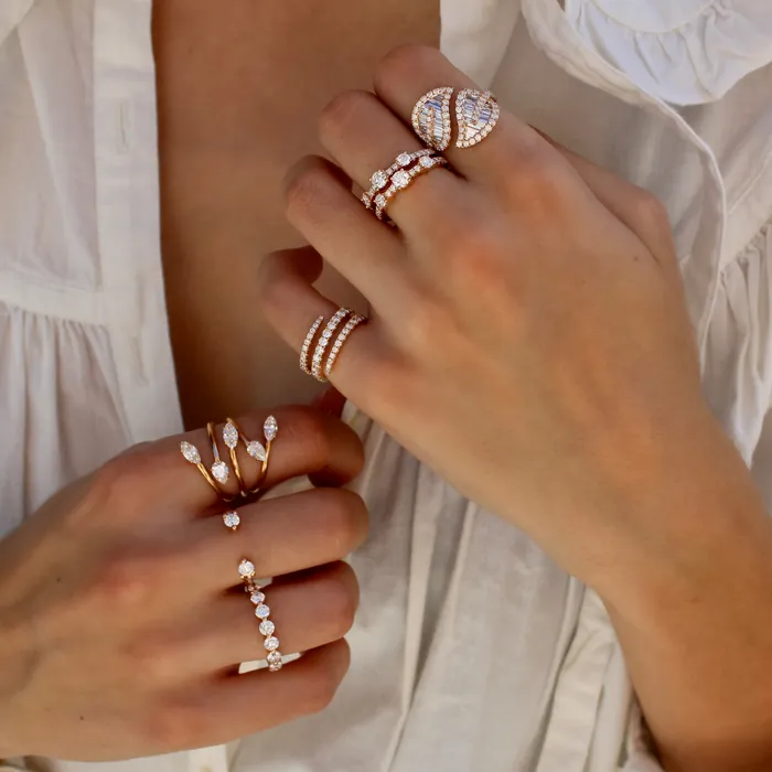 anitako Rings VINE DIAMOND RING