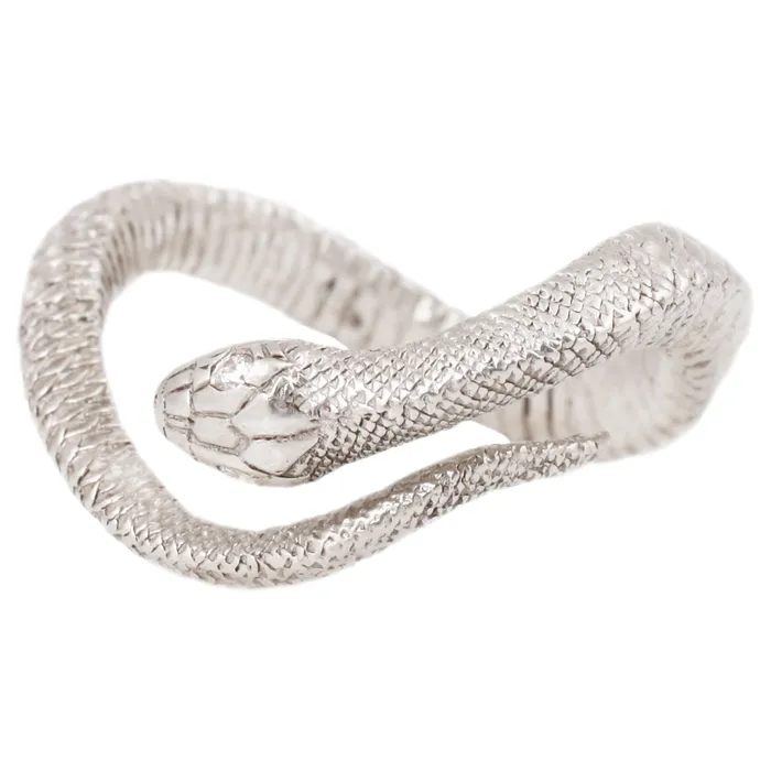 Anthony Lent Rings Sterling Silver Serpent Ring