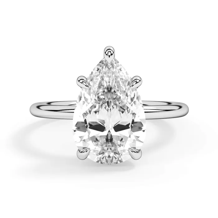 Basket Style Solitaire Engagement Ring deBebians Rings
