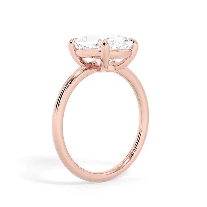 Basket Style Solitaire Engagement Ring deBebians Rings