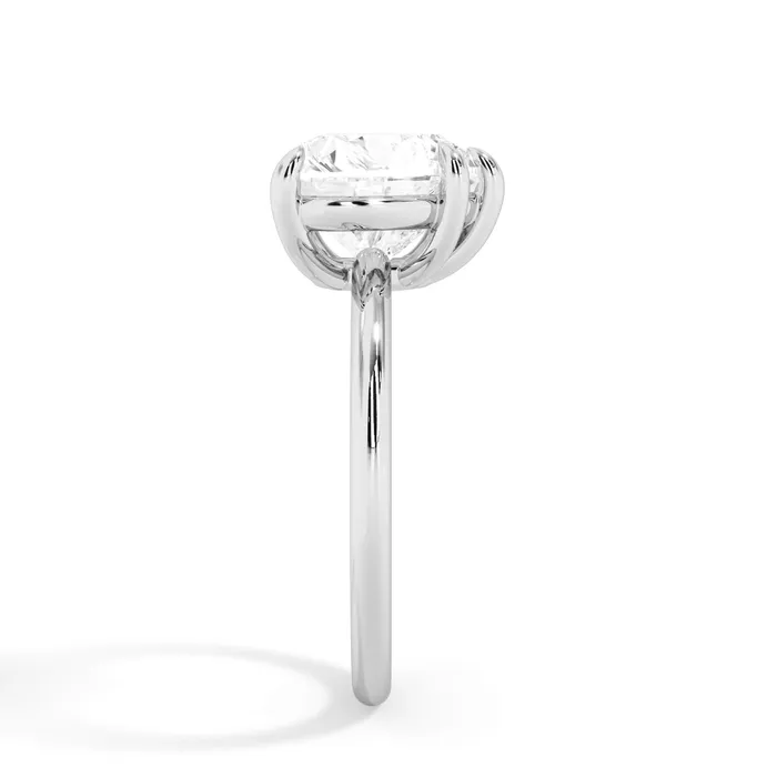 Basket Style Solitaire Engagement Ring deBebians Rings