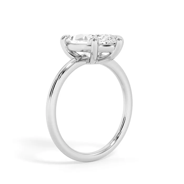Basket Style Solitaire Engagement Ring deBebians Rings