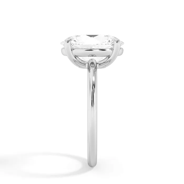 Basket Style Solitaire Engagement Ring deBebians Rings