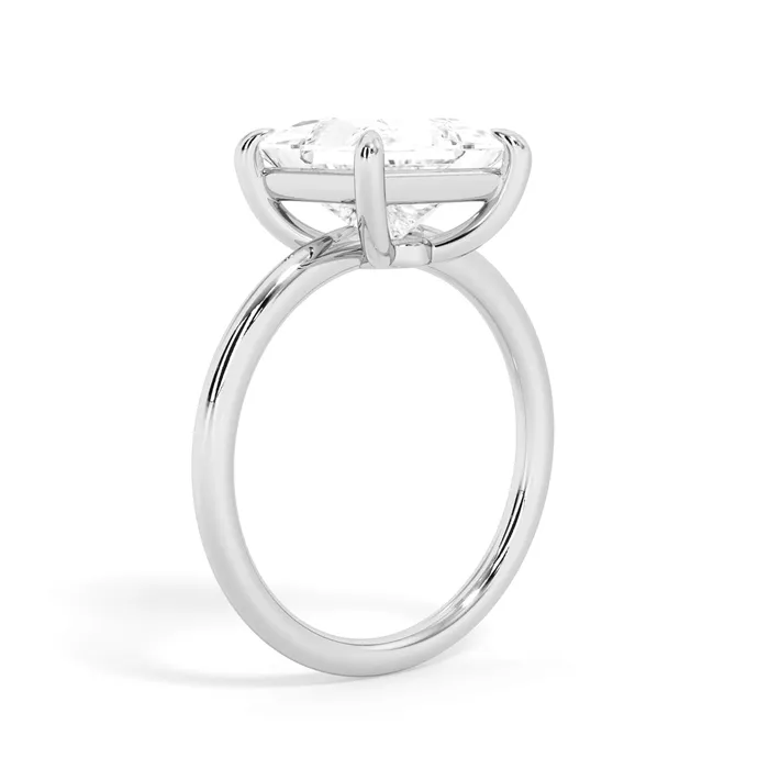 Basket Style Solitaire Engagement Ring deBebians Rings