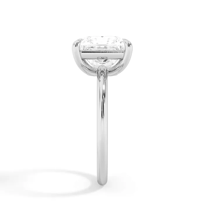 Basket Style Solitaire Engagement Ring deBebians Rings
