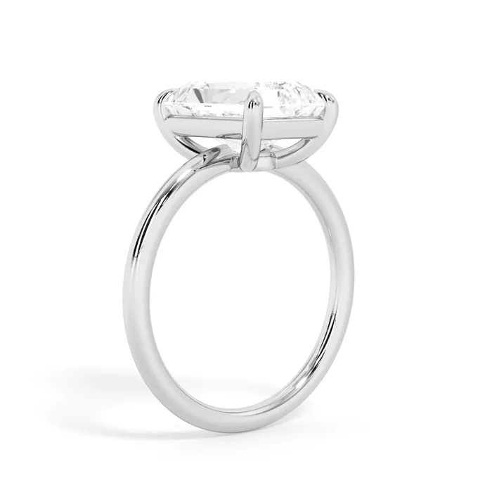 Basket Style Solitaire Engagement Ring deBebians Rings