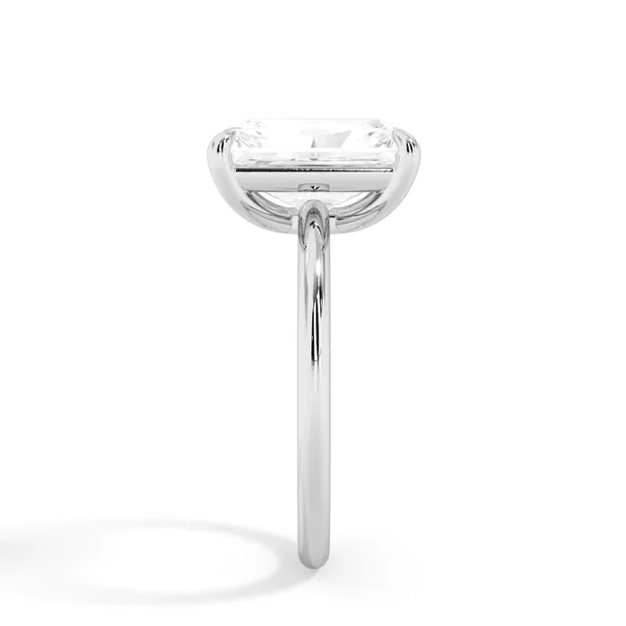 Basket Style Solitaire Engagement Ring deBebians Rings