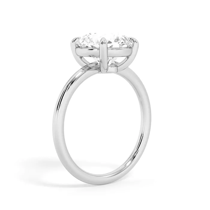 Basket Style Solitaire Engagement Ring deBebians Rings