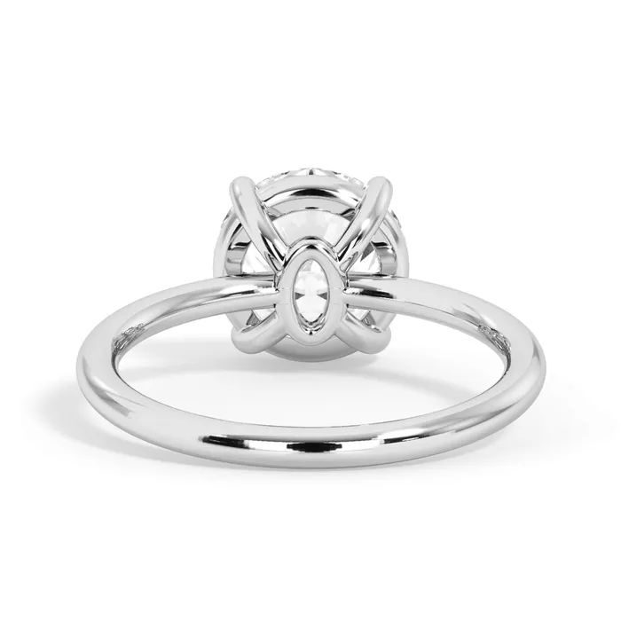 Basket Style Solitaire Engagement Ring deBebians Rings