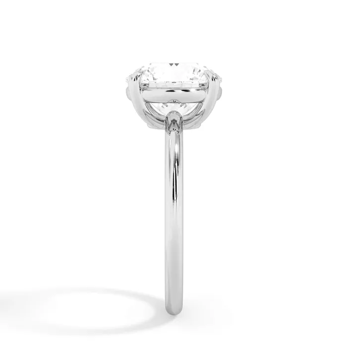 Basket Style Solitaire Engagement Ring deBebians Rings