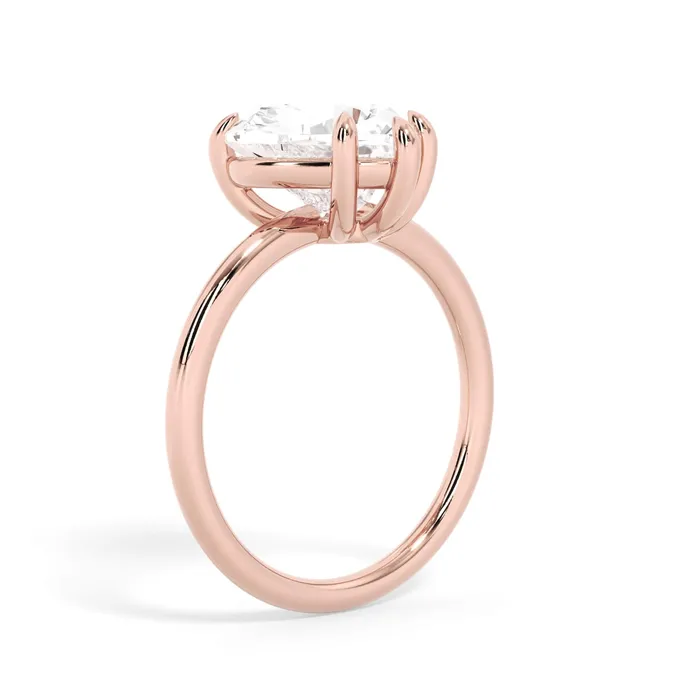 Basket Style Solitaire Engagement Ring deBebians Rings