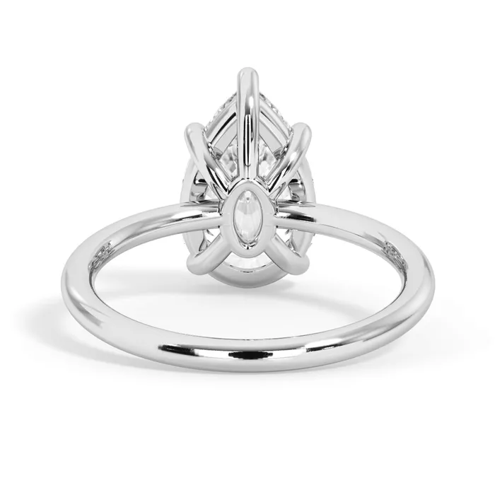 Basket Style Solitaire Engagement Ring deBebians Rings