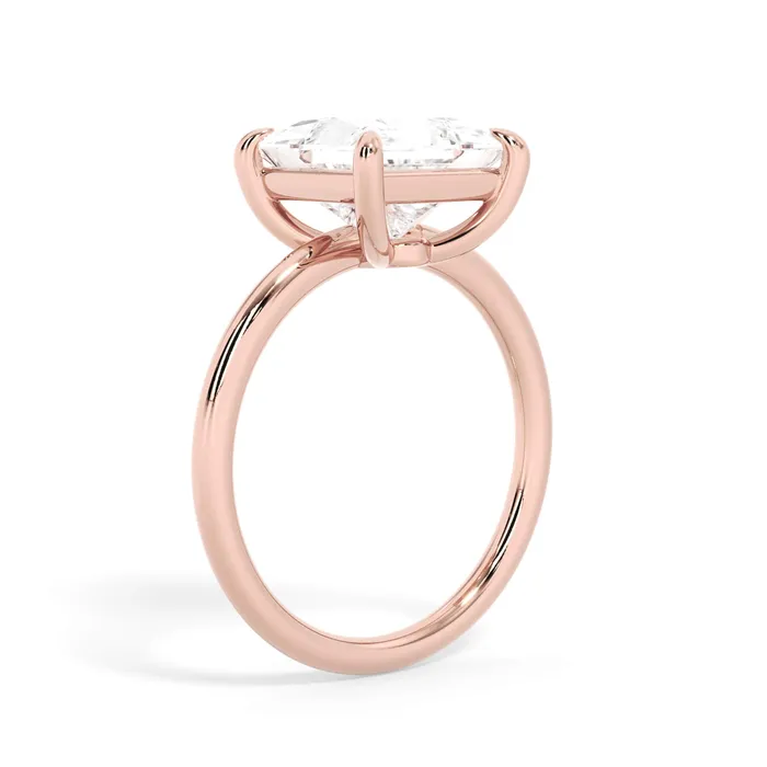 Basket Style Solitaire Engagement Ring deBebians Rings