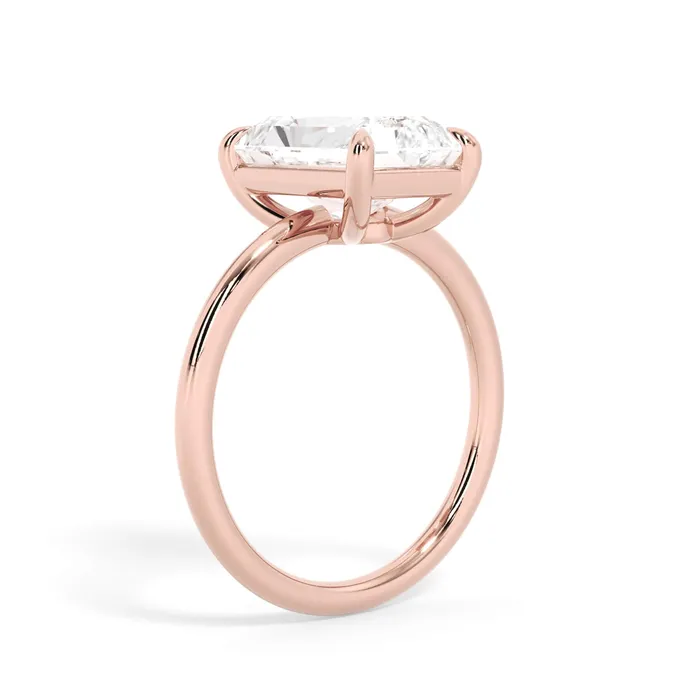 Basket Style Solitaire Engagement Ring deBebians Rings