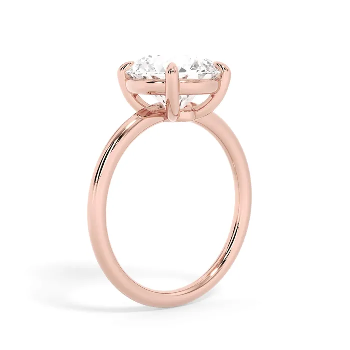Basket Style Solitaire Engagement Ring deBebians Rings