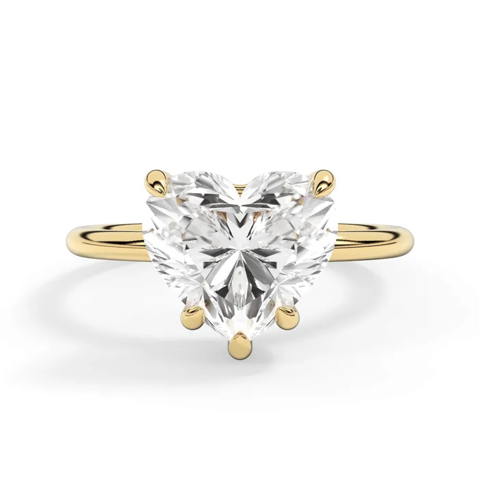 Basket Style Solitaire Engagement Ring deBebians Rings