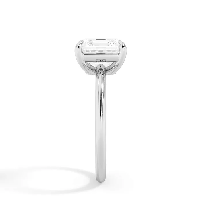 Basket Style Solitaire Engagement Ring deBebians Rings