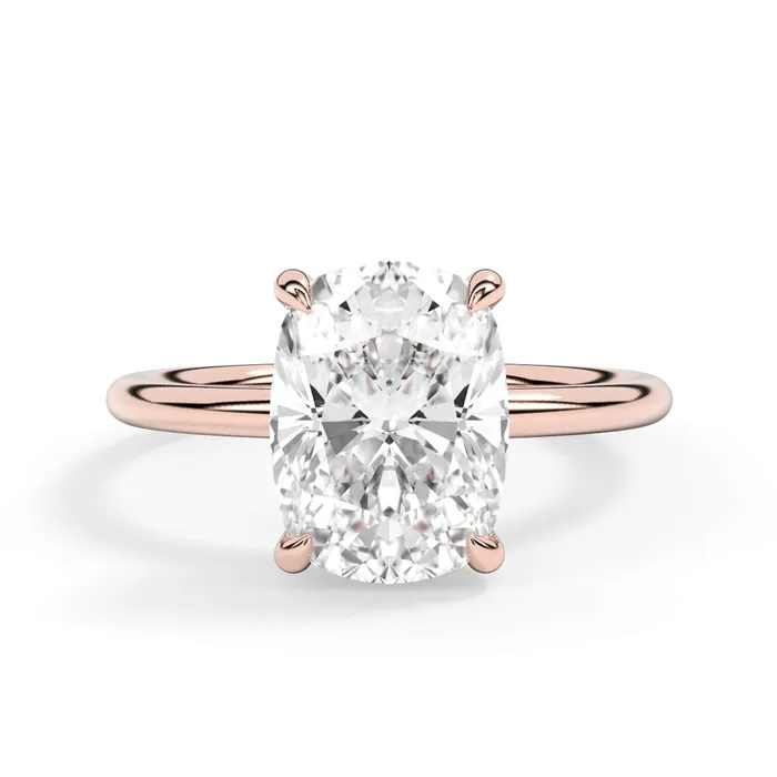 Basket Style Solitaire Engagement Ring deBebians Rings