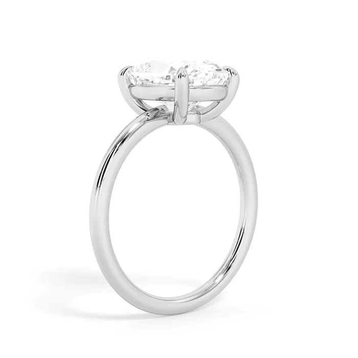 Basket Style Solitaire Engagement Ring deBebians Rings