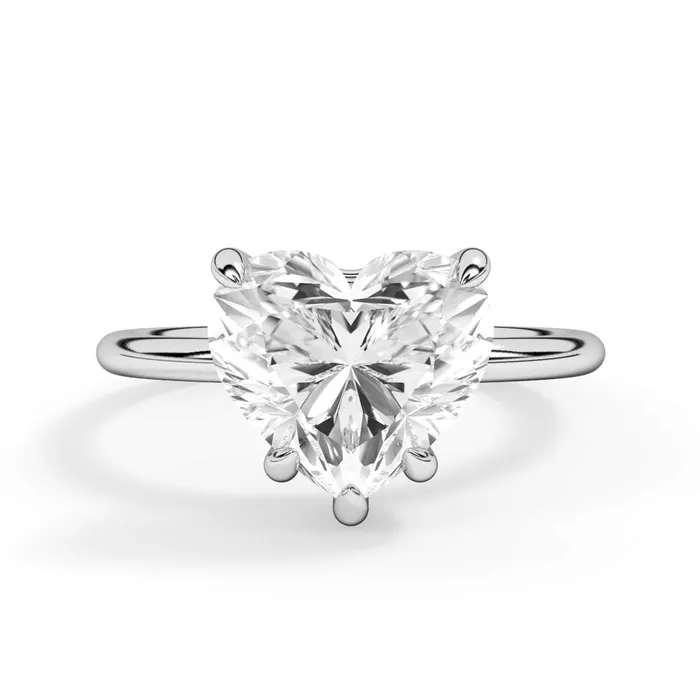 Basket Style Solitaire Engagement Ring deBebians Rings