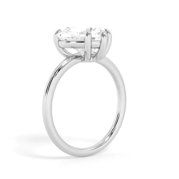 Basket Style Solitaire Engagement Ring deBebians Rings